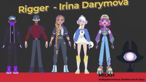 2D Rigging Reel по проекту "Positive Hack Days"