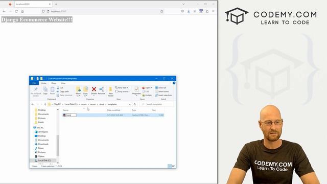 Install Static Template Files - Django Wednesdays ECommerce 3 смотреть онлайн