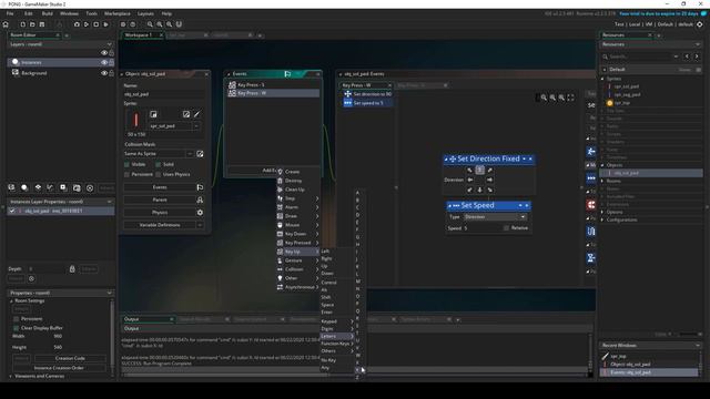 KOD YAZMADAN OYUN YAPIMI - PONG #2 (DnD) | GameMaker Studio 2 смотреть онлайн