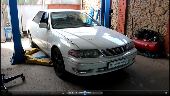 Зашумела трапеция дворников оторвался магнит на Toyota Mark II Тойота Марк 2 JZX 101 1998 года