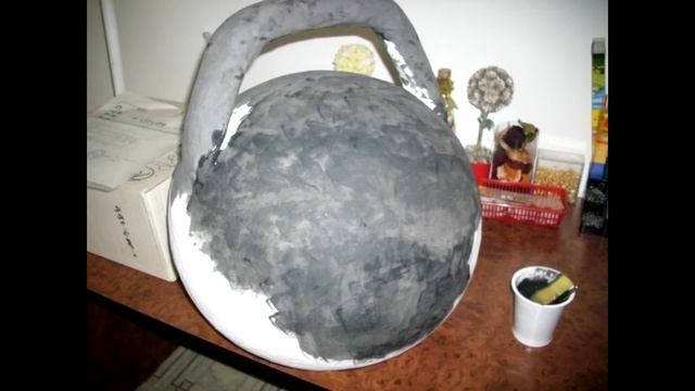 Утяжеление гири, с помощью зафиксированного навеса - YouTube