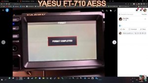 YAESU FT-710 aess, 705/7300 Comparison (SD Card Slot)