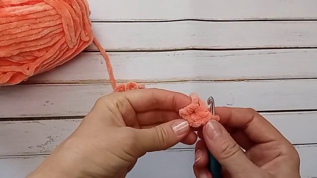 замена кольца амигуруми для плюшевой пряжи мастер класс по  вязанию крючком для начинающих