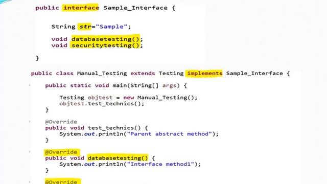 Interface in java| interface in java in Tamil | interface in java example program | QE Tech