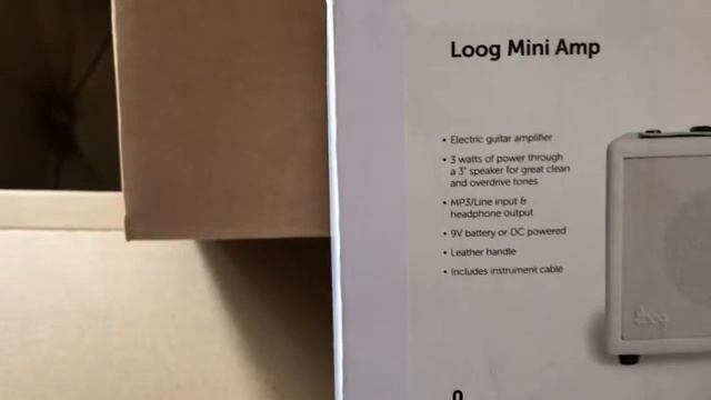 Loog Mini Guitar and amp prize unboxing смотреть онлайн