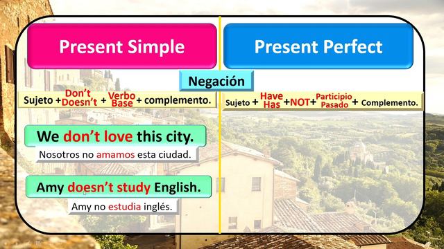 Conoce las diferencias entre Presente Simple y Presente Perfecto en inglés. смотреть онлайн