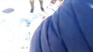 Зимняя ловля Тайменя.