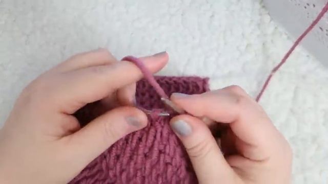 Теплая шапка спицами. Мастер класс смотреть онлайн