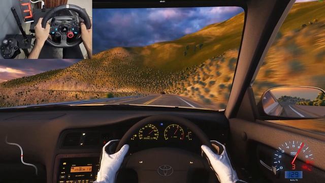 Toyota Mark II JZX100 Tourer V Stock Drive | Assetto Corsa | Logitech G29 + Shifter Gameplay смотреть онлайн