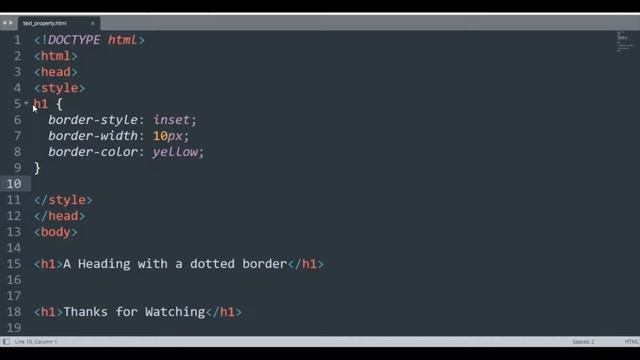 CSS Border Color Property in Hindi(Part-60)for beginners | How do I change color of a border in CSS
