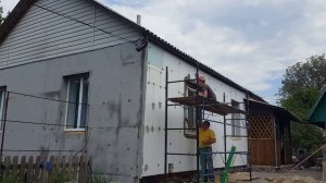 Армирование фасада сеткой