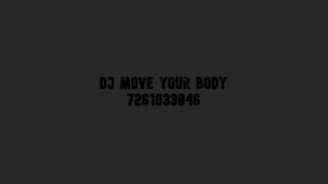 DJ MOVE YOUR BODY - ROBLOX ID