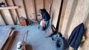 Утепление потолка в каркасном доме.