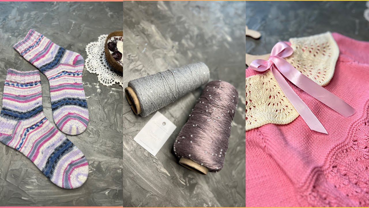 14/24 ВЯЗАЛЬНЫЙ ВЛОГ || МНОГО КЛАССНОЙ ПРЯЖИ / СЛУЧАЙНЫЙ ВЫИГРЫШ  НОСКИ / ПЛАТЬЕ ДЛЯ ДОЧКИ смотреть онлайн