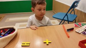 "Интеллектика" занятие с палочками Кюизенера