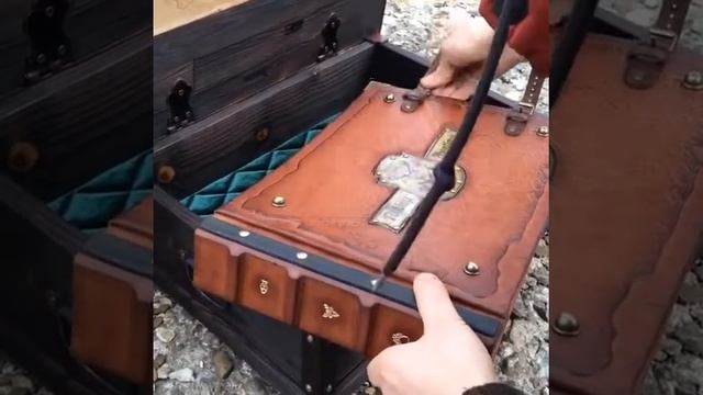 Фотоальбом в сундуке для охотника и рыболова. смотреть онлайн