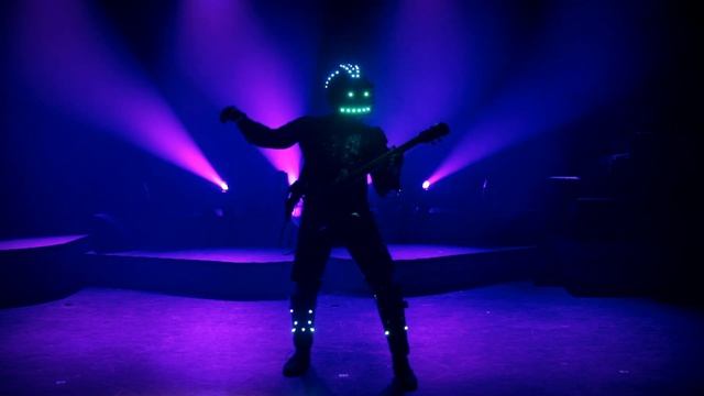 Kid Builds Iron Man 3 Light Suit And LED Guitar! Remix Iron Man Theme And AC/DC - The Haygoods