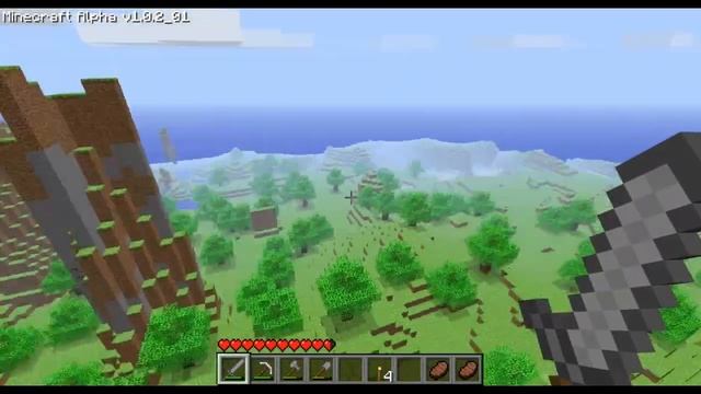 КРАСИВЫЕ ВИДЫ в МАЙНКРАФТ АЛЬФА ▻ Minecraft Alpha #2 | 1.0.2_01