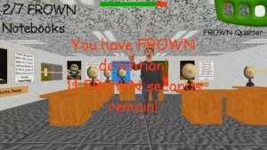 Baldi's Basics Frowned Edition