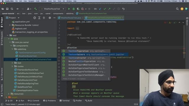 How to automate Integration Testing for a SpringBoot and Camel application? What is TestContainers? смотреть онлайн