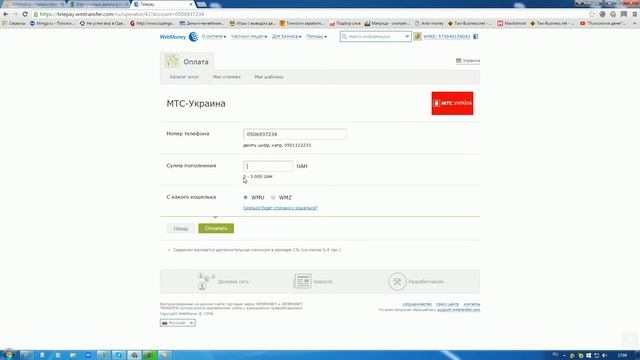 Как оплатить интернет, телефонную связь и другие услуги за электронные деньги? смотреть онлайн