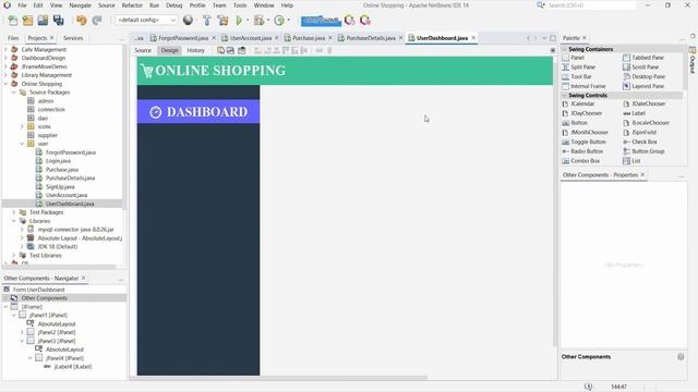 Online Shopping Management System in Java | NetBeans | MySQL | Part-4 смотреть онлайн