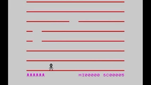 Jumping Jack - ZX Spectrum 48k смотреть онлайн