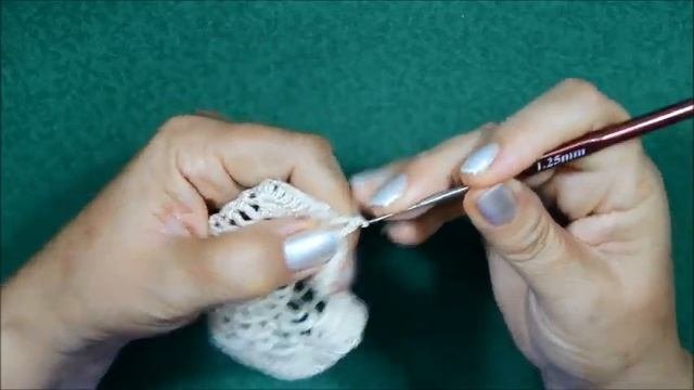 САЛФЕТКА № 1 ДЛЯ НАЧИНАЮЩИХ РУКО-ДЕЛЬНИЦ. СХЕМА.