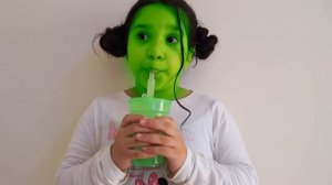 Shafa Pretends to play with his Magic Pen - Preschool toddler learn color