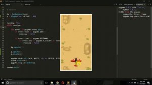 Creating player and movement | Aeroblasters PART 3 | python game development with pygame | #pyguru