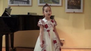 Сандра КРУГЛОВА - "Белый снег, белешенький", "Песенка-небылица" (М. Ройтерштейн, сл. О. Высотской)