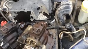Форд тоурнео коннект 1.8cdi ослаб насос высокого давления и замена насоса с разборки часть 1