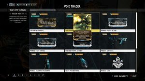 Warframe - Void Traders Returned! 76th rotation