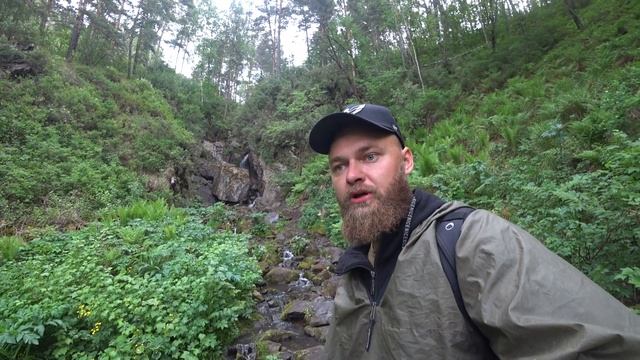 Черемшанский водопад. Достопримечательности Алтая. Автопутешествие на ОКЕ через всю Россию.