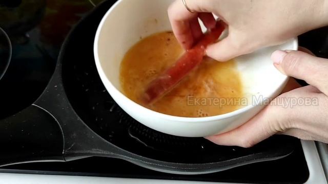 Так сосиски вы еще не готовили. Сосиски в кляре на сковороде