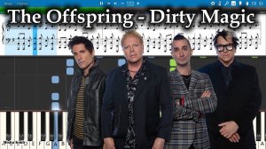 The Offspring - Dirty Magic [Piano Tutorial | Sheets | MIDI] Synthesia