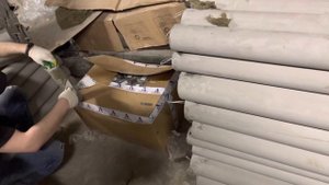 Монтаж огнезащитной проходки ИНЗАБАР ХПС-КК TEI180 в закладной трубе 65 мм в Москва Сити