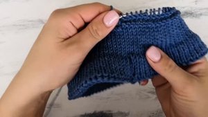 Как связать снуд. Вязание спицами.