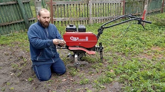 Стопор фрез (шплинт) мотоблока Ока. Меняю на другие смотреть онлайн