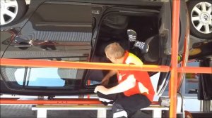 Тест на опрокидывание автомобиля