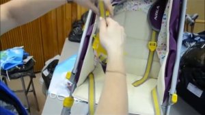 Санки Nika: как заправлять фастекс на санках-колясках