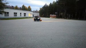 Honda Valkyrie Interstate маневрирование.