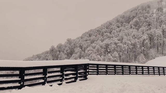 Снежная сказка, Красная поляна. смотреть онлайн