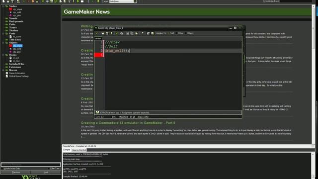 Game Maker Studio - Лабиринт - Урок 2: Столкновение и счет. смотреть онлайн