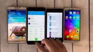 Four Incoming Call Phones Microsoft Windows & Lenovo Vibe Vs Honor 7A & Samsung Not3