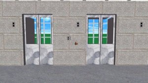 Beno Skyscrapersim , City center garage - glass doors & Sounds Mod