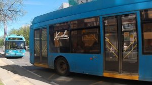 Химки. Троллейбусы 0038 и 0045. 01 мая 2024