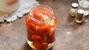 Помидоры черри в томатном соке на зиму