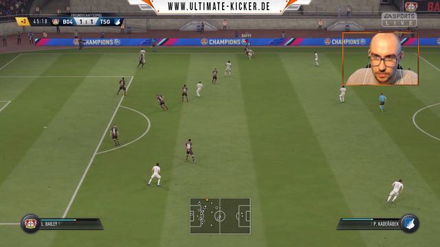 ⚽ FIFA 19 Bundesliga Bayer 04 Leverkusen : TSG 1899 Hoffenheim 🏆 Gameplay Deutsch Livestream