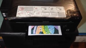 Test de impresión Epson L200